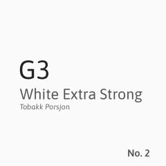 G3 White Extra Strong (No. 2)