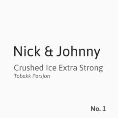 Nick & Johnny Crushed Ice Extra Strong (No. 1)