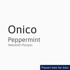 Onico - Peppermint Portion - UTGÅTT DATO
