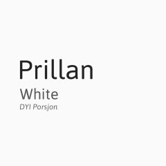 Prillan White Porsjon 150g