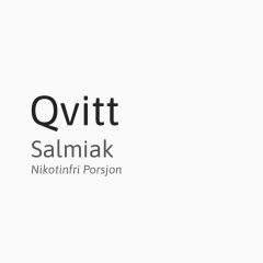 Qvitt - Salmiak Portion
