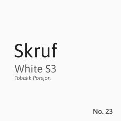 Skruf White S3 (No. 23)