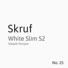 Skruf White Slim S2 (No. 25)