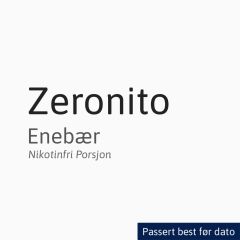 Zeronito - Enebær - UTGÅTT DATO